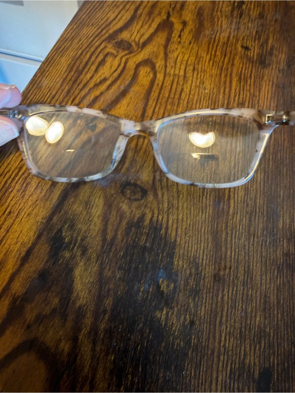 Rachel Zoe Tortoiseshell Clear Square Glasses